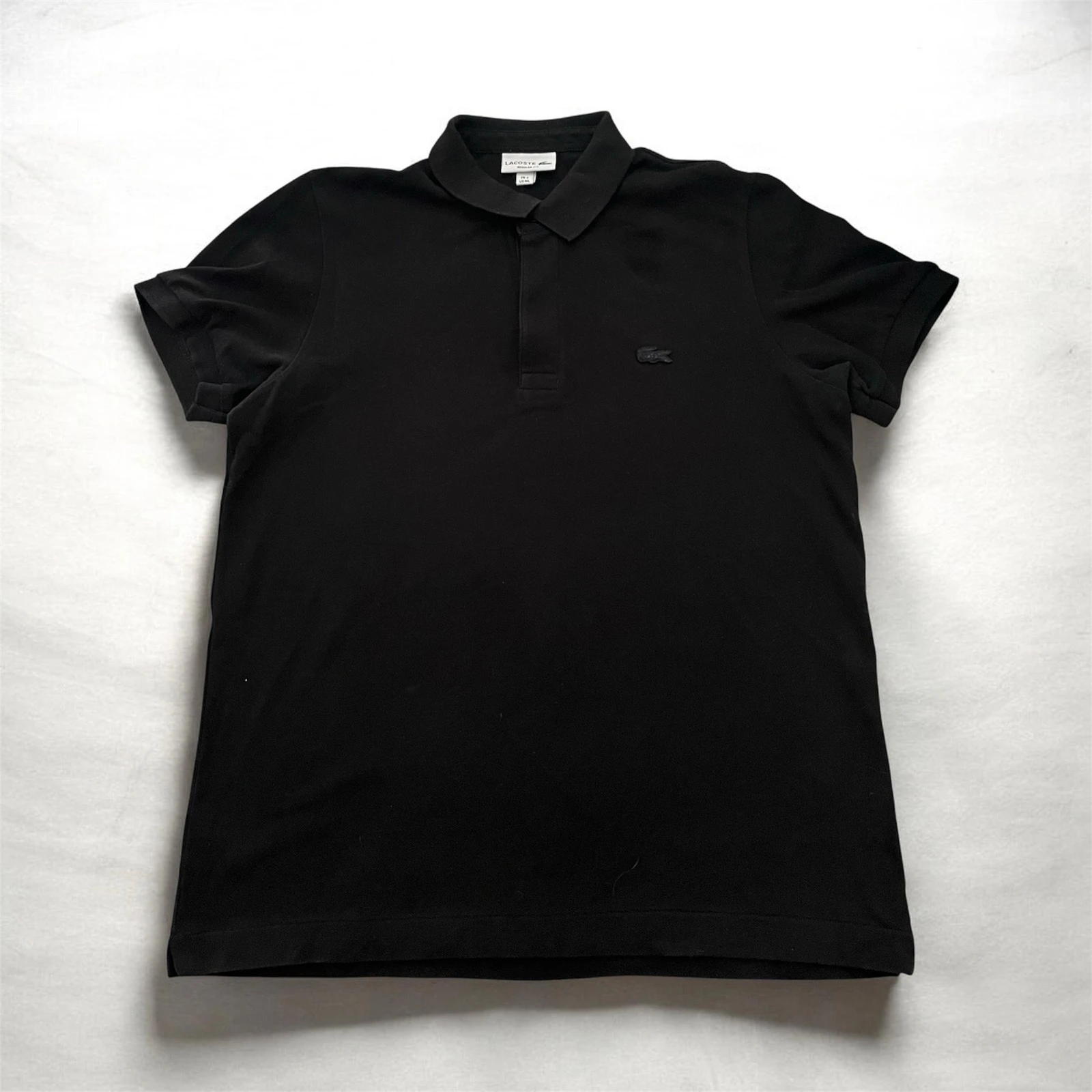 Polo Lacoste regular fit homme noir taille M/L